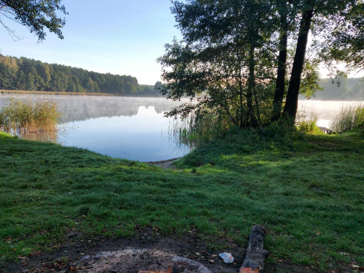 Dom Przy Lesie Villa Wielgie Kültér fotó