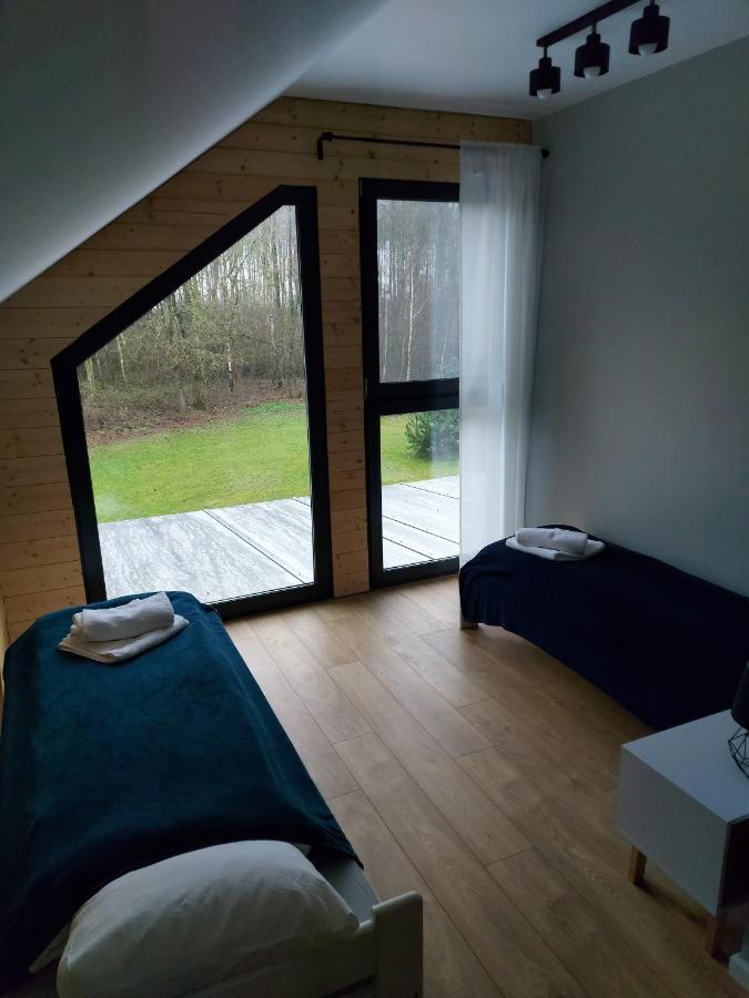 Dom Przy Lesie Villa Wielgie Kültér fotó